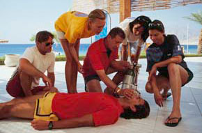 First aid course